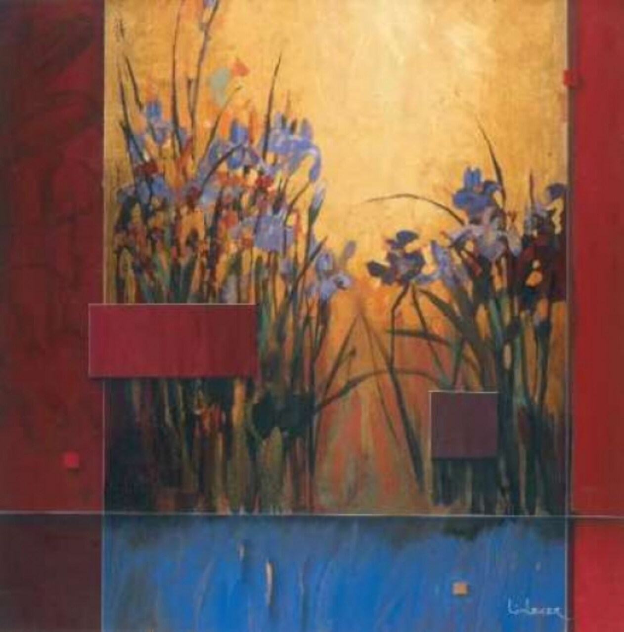 Iris Sunrise Poster Print by Don Li-Leger - Item # VARPDX4009